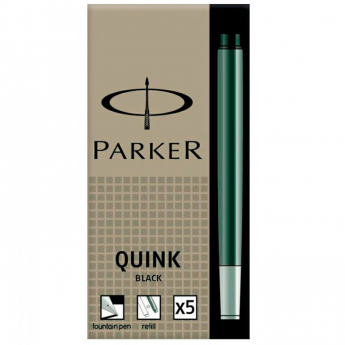 Чернильный картридж PARKER ДЛЯ ПЕРЬЕВОЙ РУЧКИ, ЧЕРНЫЙ