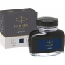 Флакон чернил PARKER для перьевой ручки, чернила сине-черного цвета CW1950378