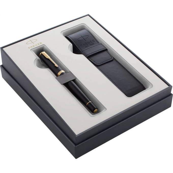 Набор PARKER URBAN BLACK GT ручка перьевая M 2121997 Набор PARKER URBAN BLACK GT ручка перьевая M 2121997
