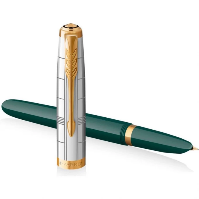 Ручка перьевая PARKER 51 PREMIUM FOREST GREEN GT F CW2169074