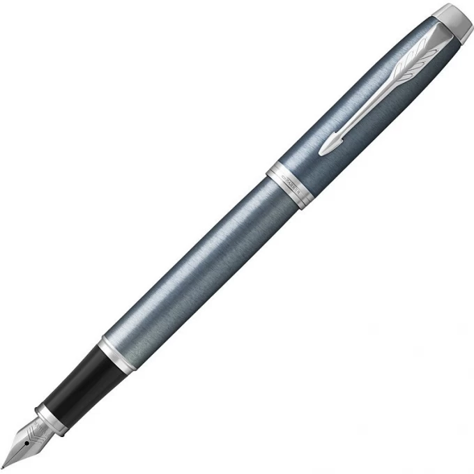 Ручка перьевая PARKER IM LIGHT BLUE GREY CT, F 1931648 Ручка перьевая PARKER IM LIGHT BLUE GREY CT, F 1931648