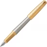 Ручка перьевая PARKER URBAN PREMIUM AUREATE POWDER GT, F 1931571