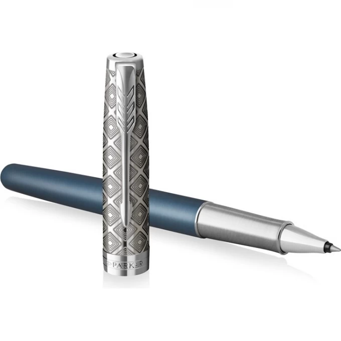 Ручка роллер PARKER SONNET PREMIUM T537 METAL BLUE CT F 2119745 Ручка роллер PARKER SONNET PREMIUM T537 METAL BLUE CT F 2119745